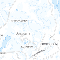 Mustasaari - ski trail map