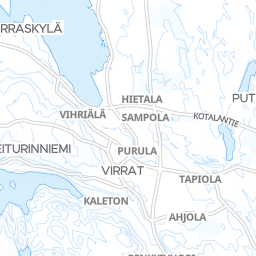 Virrat - ski trail map