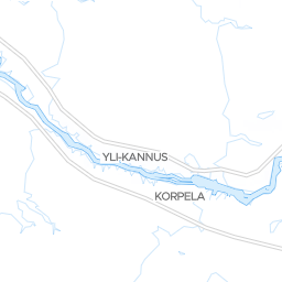 Kannus - ski trail map