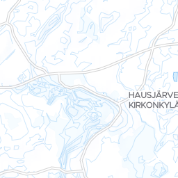 Hausjärvi - latukartta