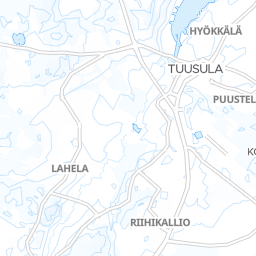 Tuusula - latukartta