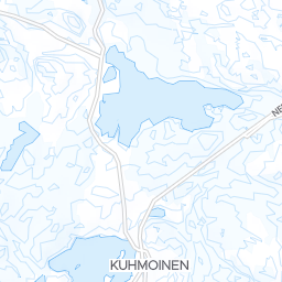 Kuhmoinen - ski trail map