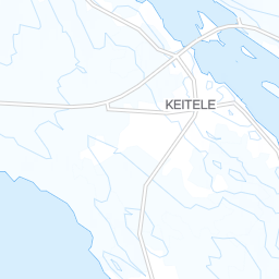 Keitele - latukartta