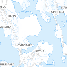 Kotka - latukartta